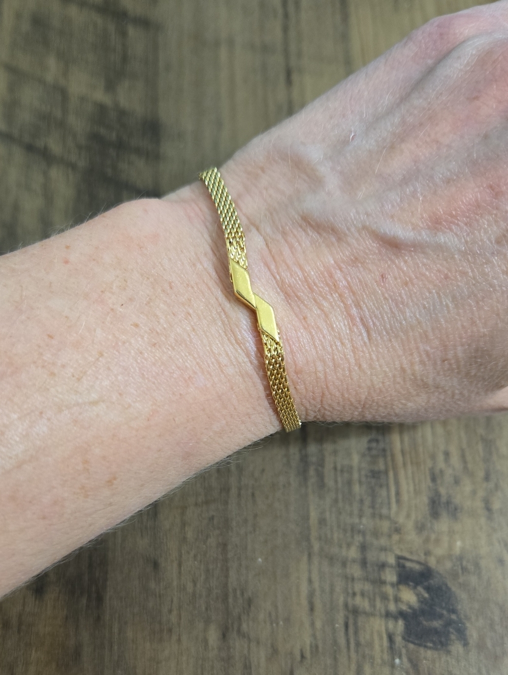 Vintage Trifari Gold-tone Costume Jewelry Bracelet